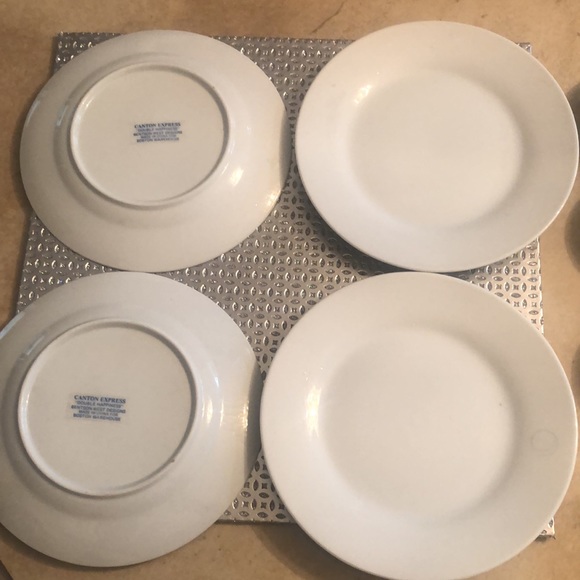 Japanese 4 piece place setting by Canton Express - Picture 3 of 10